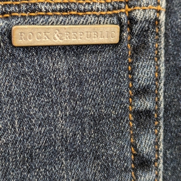 Rock & Republic | Kimber high rise denim shorts Size 16 EUC - Picture 6 of 10